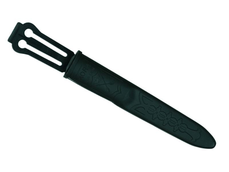 Mora Kerbschnitzmesser, Kinder-Messer Carbon Stahl,Fingerschutz, geölter Birk